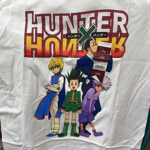 Brand new Tshirt the hunter anime white S size 34/36 unisex